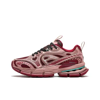 Anta Champion G01 Cushioning Wear Resistant Low Top Running Shoes Men's Red Pink