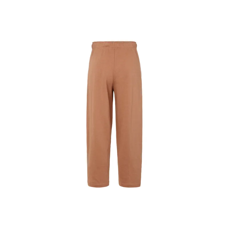 Nike Sportswear Essentials Series Knitted Sports Pants Women's Mineral Clay Yellow-1