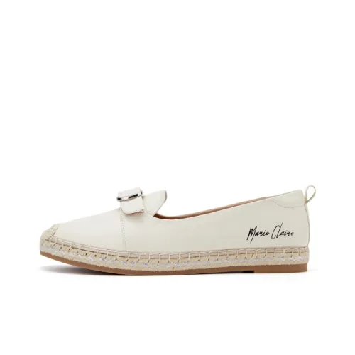 Marie Claire Espadrilles Women's Ceramic Milky White