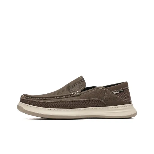 TRUMPPIPE Casual Shoes Men Low-Top Khaki