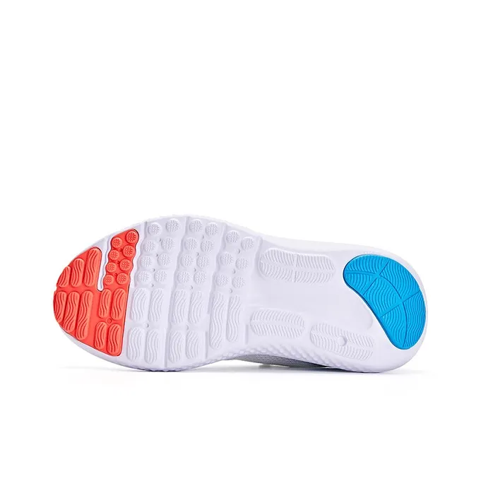Under Armour Anti Slip Wear Resistant Breathable Moisture Wicking Full Coverage Low Top Running Shoes Unisex White-5