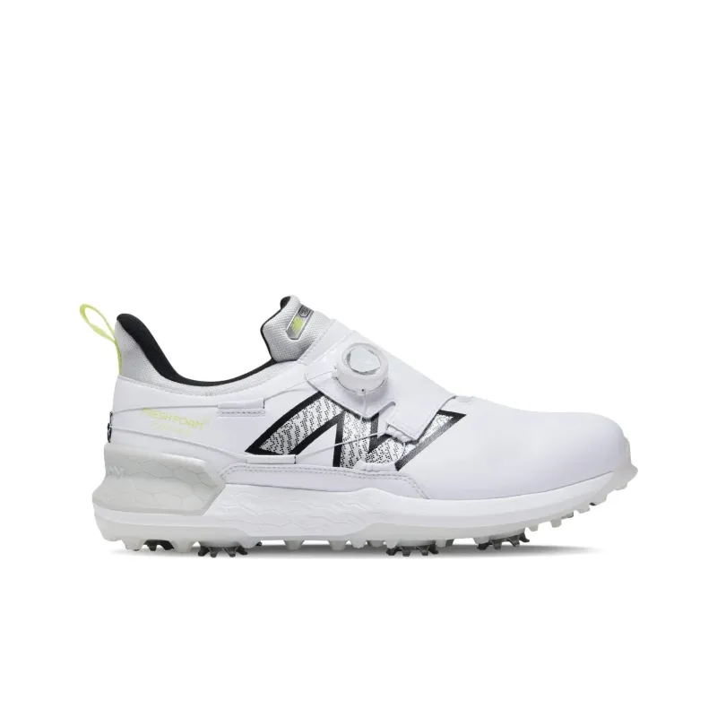 New Balance NB Fresh Foam Series Cushioning, Wear Resistant Low Top Golf Shoes Unisex White Black-1