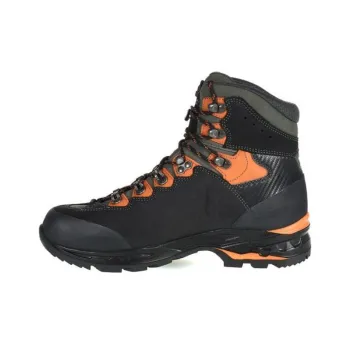 Lowa Camino GTX Cushioning Wear-Resistant High-Top Hiking Shoes Men's Orange Black