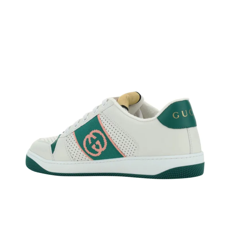 GUCCI Screener 'Interlocking G White Green'-0