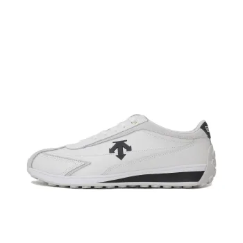 DESCENTE Cron Racer Low Top Sports Casual Shoes Unisex Black White