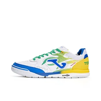Joma IC/IN Anti Slip Wear Resistant Soccer Shoes Men's White