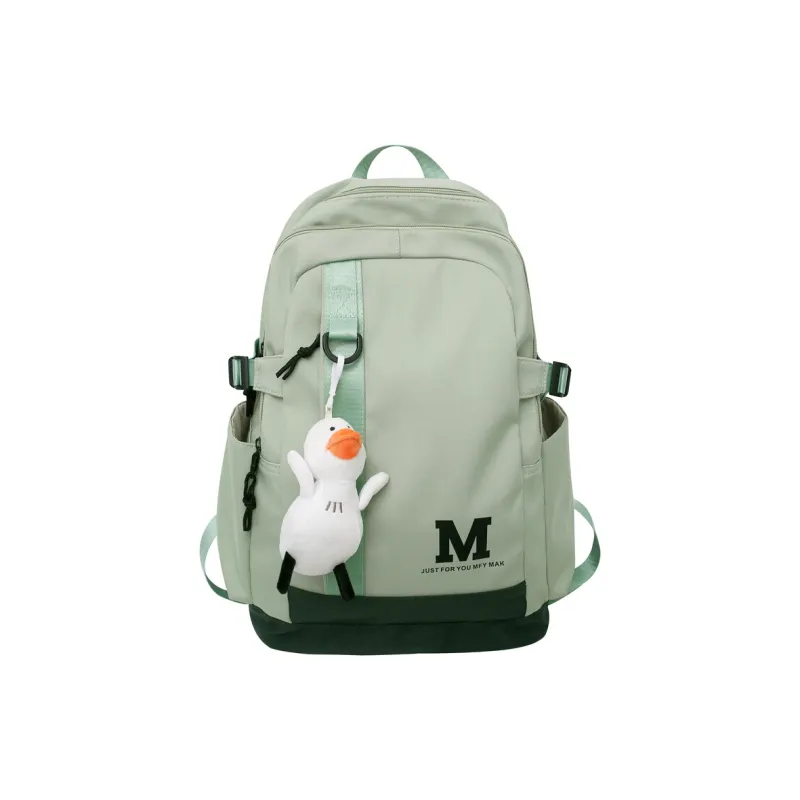 Travel Nylon Backpack Regular Unisex Black/White/Green/Blue-10