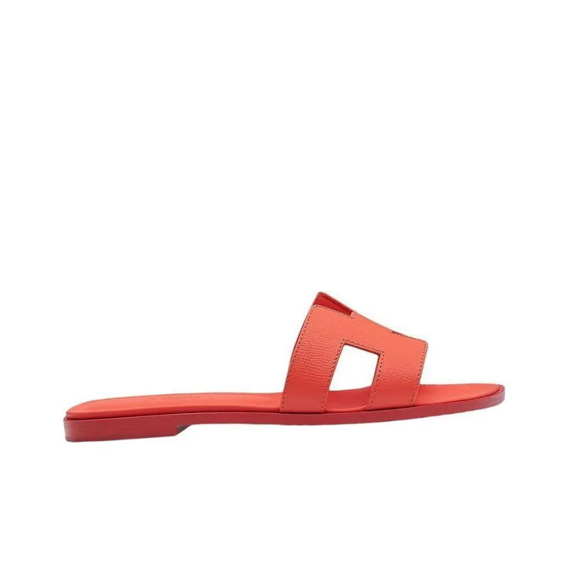 HERMES Oran Stylish Sandal Women's Orange Red-1