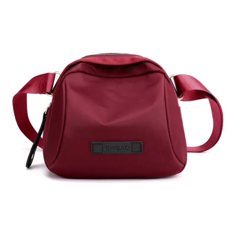 Parker Bear Nylon Fabric Crossbody Bag Regular Unisex Multicolor-10