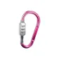 [Rose Red-Small Size]Hangable Coded Lock (Waterproof/Durable)
