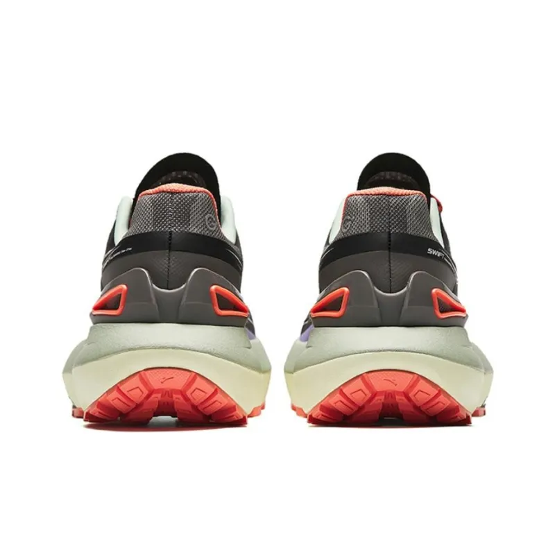 Anta Champion Series Cushioning Wear Resistant Running Shoes Men's Gray Black-3