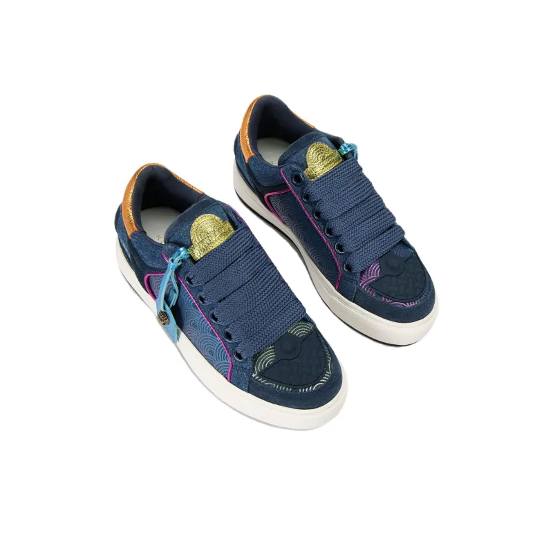 Kurt Geiger London Slip-Resistant Low-Top Skateboard Shoes Women's Blue-4