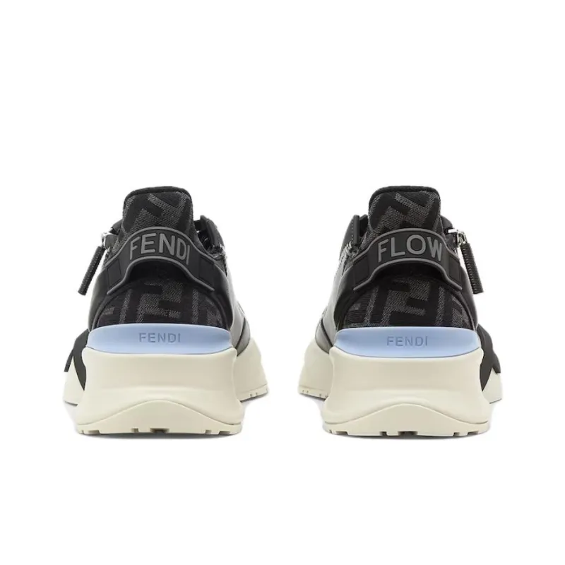 FENDI Flow Panelled Slip-on Sneakers-4