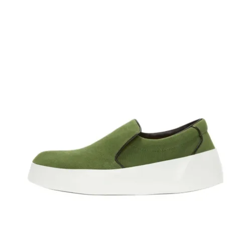 JW Got Round-toe Cotton Loafers Women's