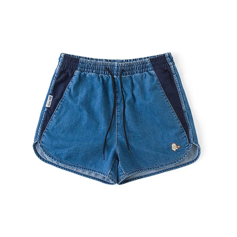 Lee Denim Shorts Women's Medium Blue-1