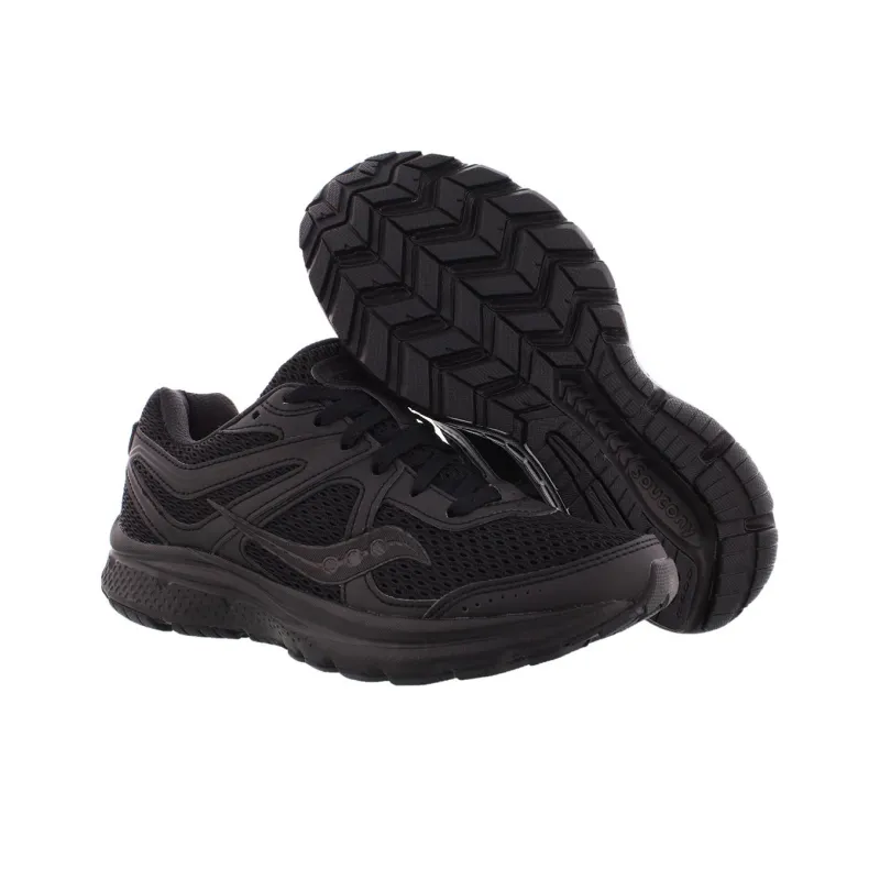 Saucony COHESION 11 Cohesion Cushioning Lightweight Low-Top Running Shoes Women's Black-3