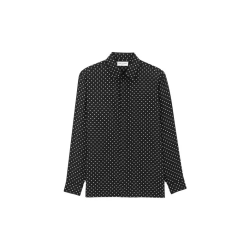 SAINT LAURENT Shirts Men Black