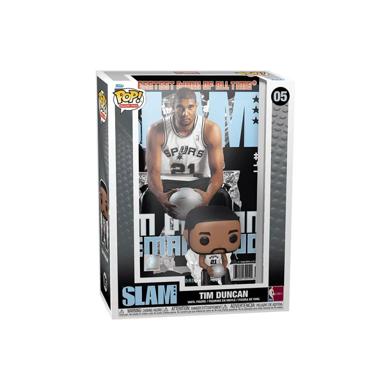 Funko Pop! Magazine Covers Nba Slam Tim Duncan Figure #05-1