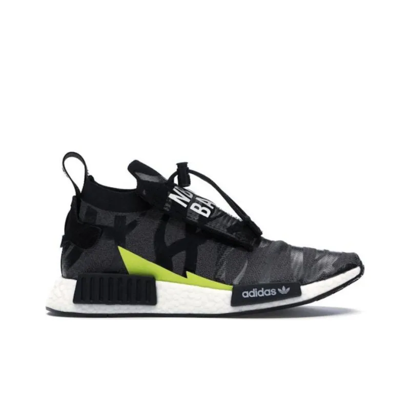Adidas Neighborhood X A Bathing Ape X NMD_TS1 Pk 'Stealth'-1
