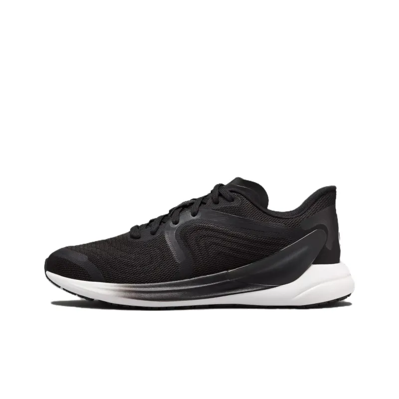 Lululemon Blissfeel 2 Slip Resistant Low Top Running Shoes Women's Black White-0