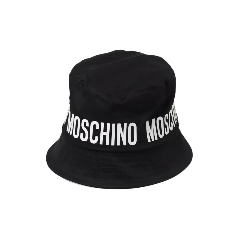 MOSCHINO Logo Printed Bucket Hat-1