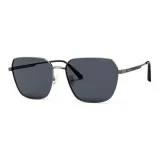 Gunmetal Frame with Black Gray Lens