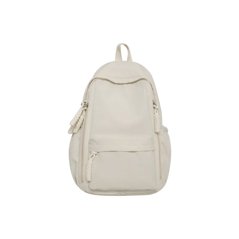 FAMAN Nylon Backpack Regular Women's Black/Red/Yellow/Pink/White-0