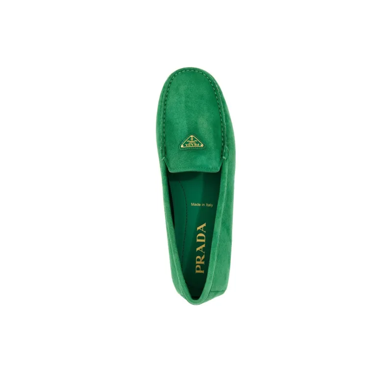 PRADA Loafers Women's Green-3