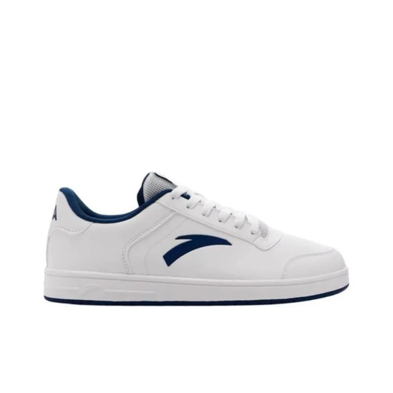 Anta Cushioning Lightweight Low Top Skateboard Shoes Men's White-1