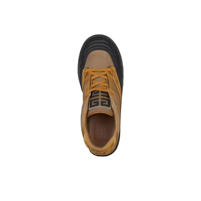 Givenchy Mid Top Casual Shoes Men's Brown-5
