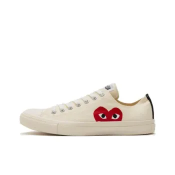 Chuck Taylor All Star Comme Des Garçons Play X Converse Low 'White'