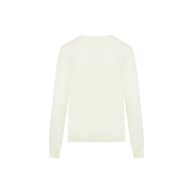 A.P.C Logo Embroidered Crewneck Jumper-1