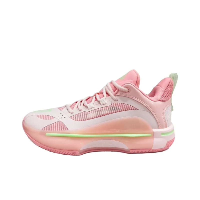 PEAK Flash 5 Generations Basketball Shoes Unisex Low Top Blossom Pink-0