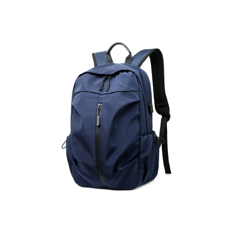 VANDEE Oxford Backpack Regular Men's Black/Gray/Blue-8