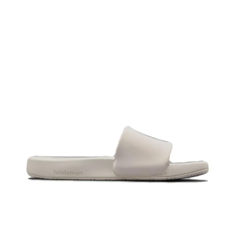Lululemon Restfeel Slide Rubber Sole Slip Resistant Slide Slippers Women's Light Camel-1