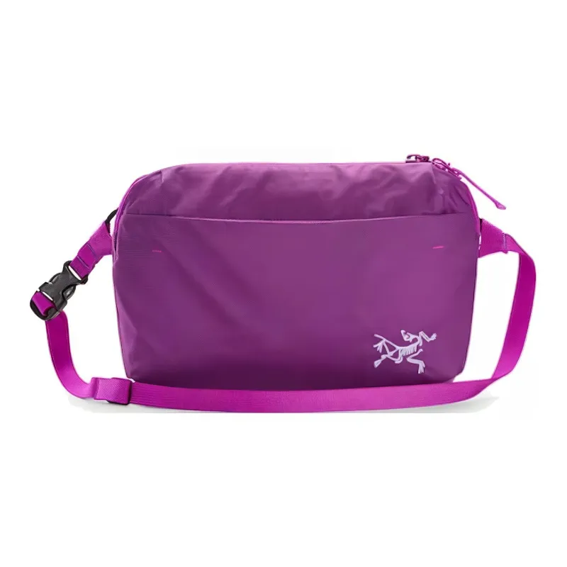 Arcteryx Nylon Shoulder Bag, Crossbody Bag Regular Unisex Purple-0