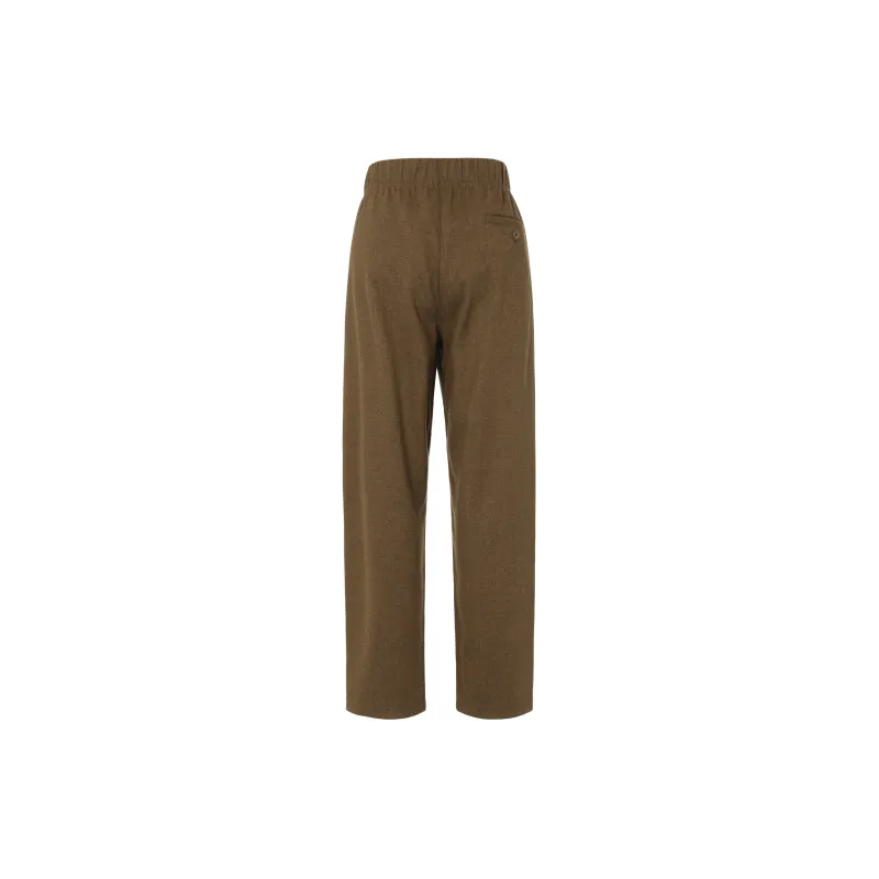 UNIQLO FW23 U Series Casual Pants Unisex Light Brown-1