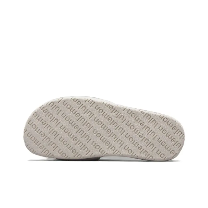 Lululemon Restfeel Slide Rubber Sole Slip Resistant Slide Slippers Women's Light Camel-3
