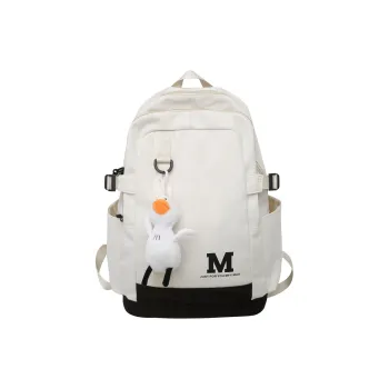 Travel Nylon Backpack Regular Unisex Black/White/Green/Blue