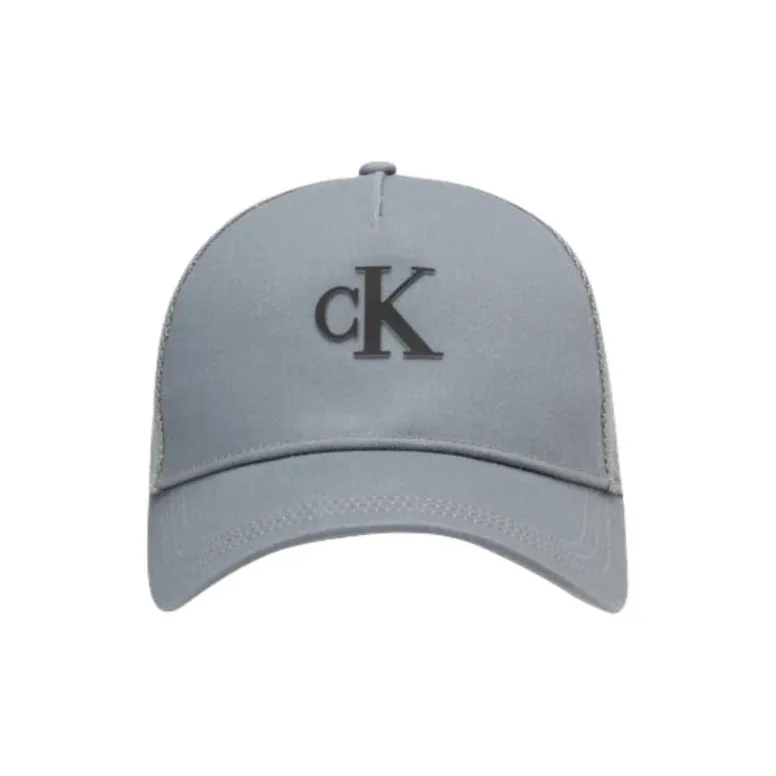 CK/Calvin Klein Cotton Baseball Caps Men's Gray-1