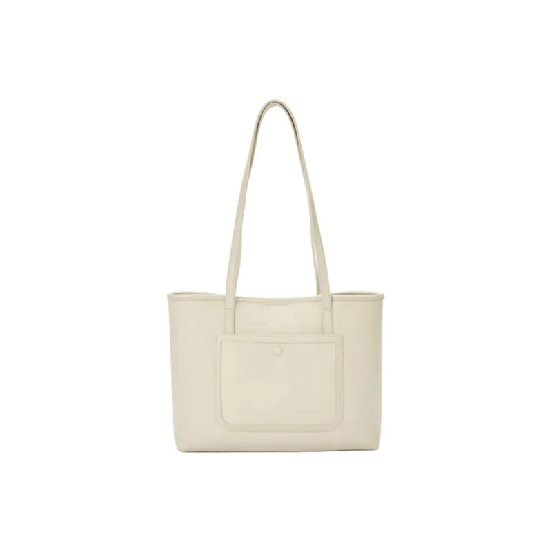 Hotwind Polyurethane Tote Bag Shopping Bag Shoulder Bags Regular Women's Brown/Beige/Beige Yellow-2