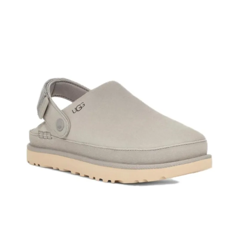 UGG Goldenstar Suede Flatform Clogs-4