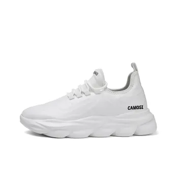 CAMOSI Cushioned Slip Resistant Low Top Chunky Sneakers Unisex
