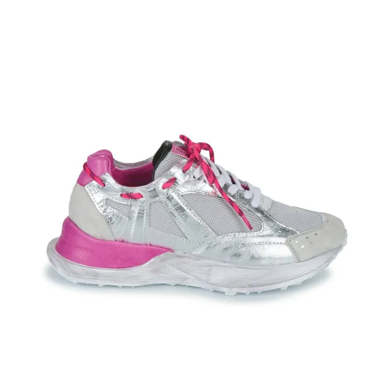 AirStep LOWCOLOR Abrasion Resistant Low Top Casual Shoes Women's Silver-8