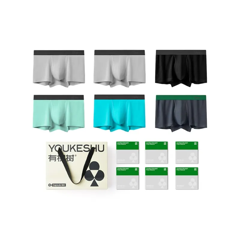 YOUKESHU Square cut Underwear Men's-18