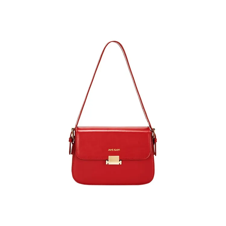 JANE KLAIN Synthetic Leather Crossbody Bag Shoulder Bag Regular Women's Black/Red/Gray-0