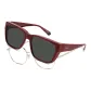 Burgundy Frame-Gray Lens[9018]Polarized