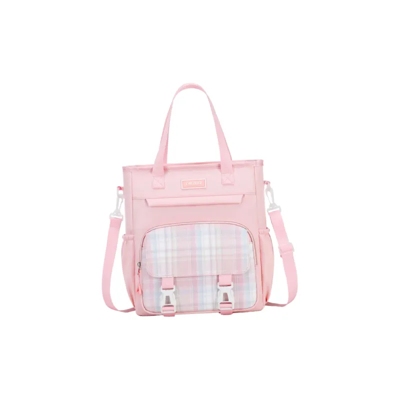 Carissa Oxford Backpack Regular Women's Purple/Sky Blue/Black/Pink/Beige-5