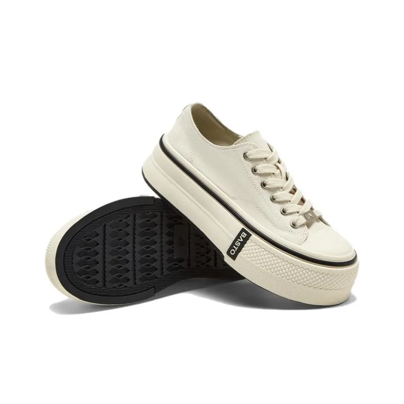 Egret Chuck Taylor All Star Layered Platform Oxford Sneaker All