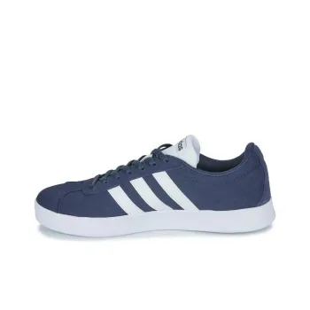 Adidas VL COURT 2.0 Low Top Skateboard Shoes Women's Blue